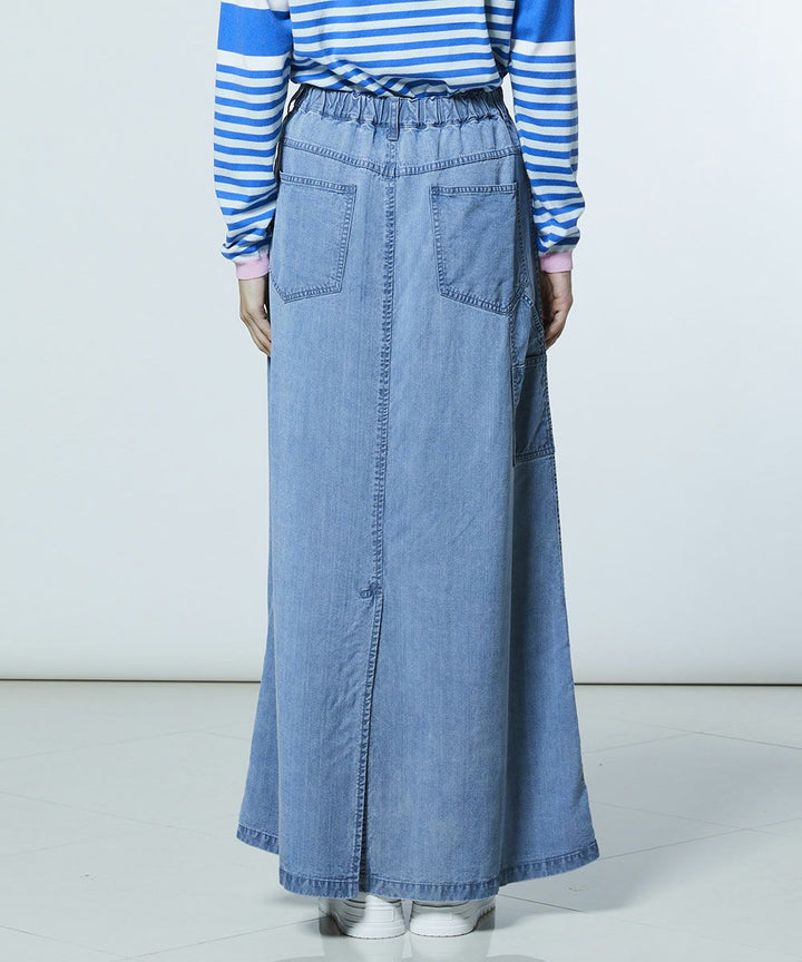 DSC / 텐셀 데님 롱 스커트