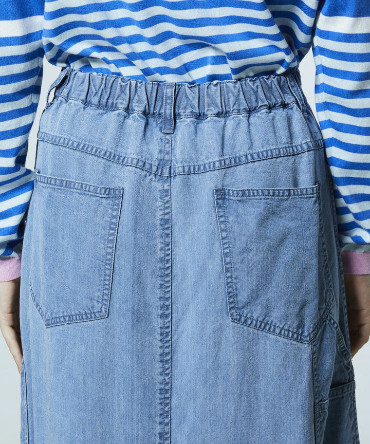 DSC / 텐셀 데님 롱 스커트