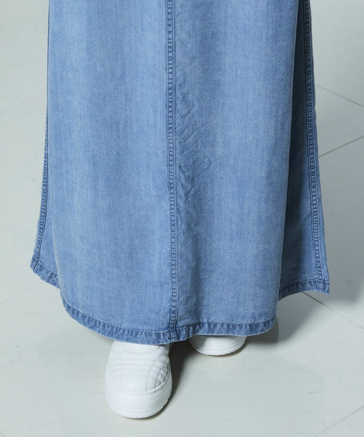 DSC / 텐셀 데님 롱 스커트