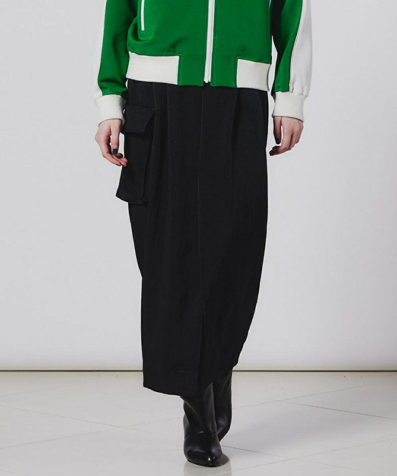 DSC / 나일론 옥스 롱스커트(OUTLET)