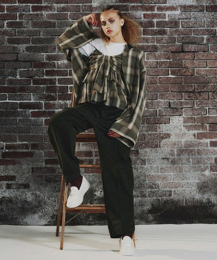 DSC / 울비스코스  티어드 뷔스티에
