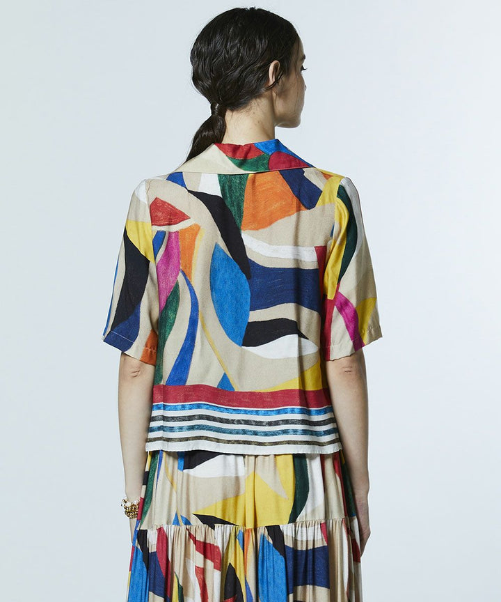 DSC / 레이온 에트 컬러풀 셔츠