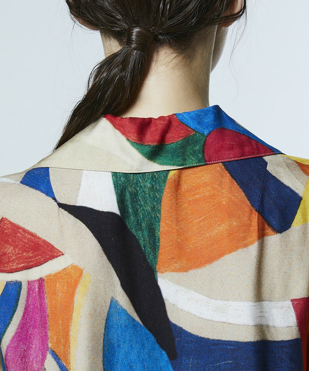 DSC / 레이온 에트 컬러풀 셔츠