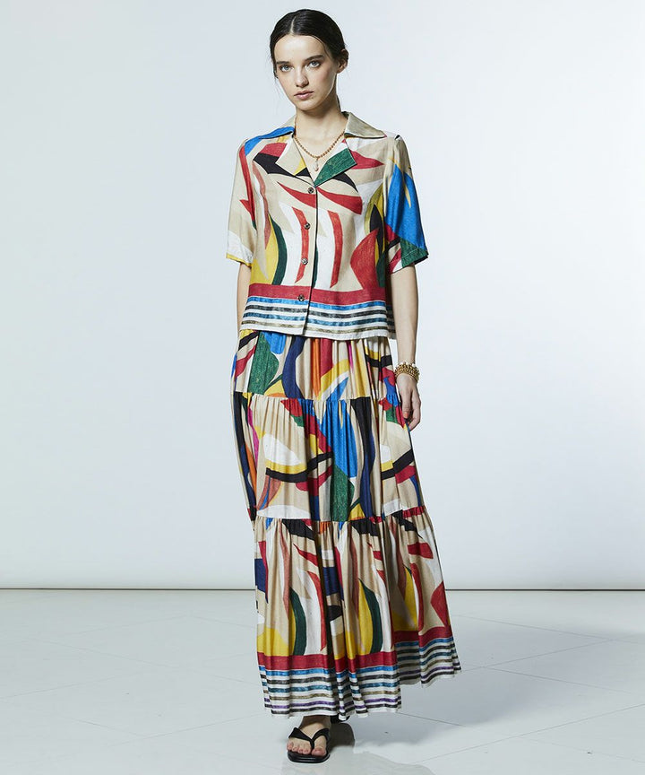 DSC / 레이온 에트 컬러풀 셔츠