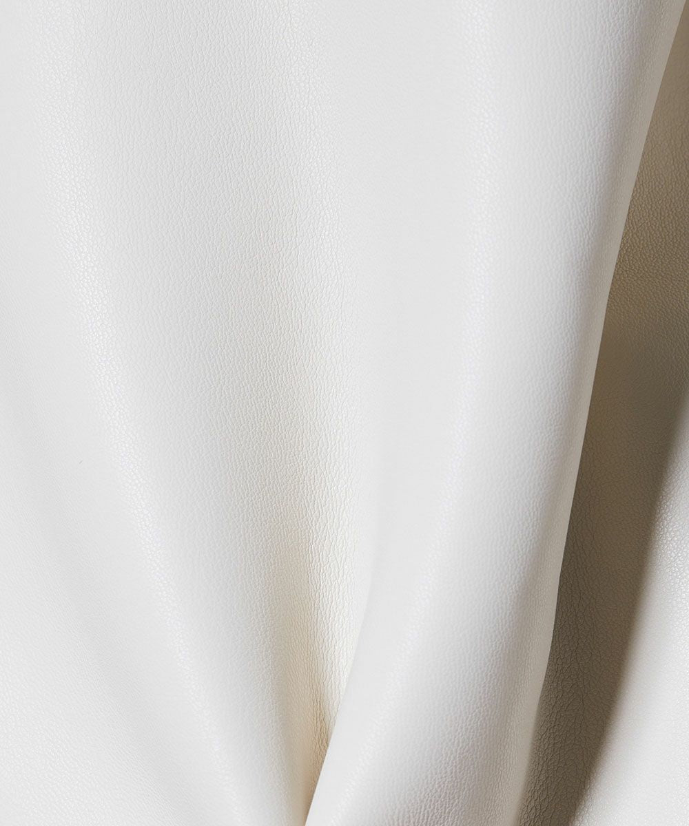 DSC / 가죽 골판지 후드자켓