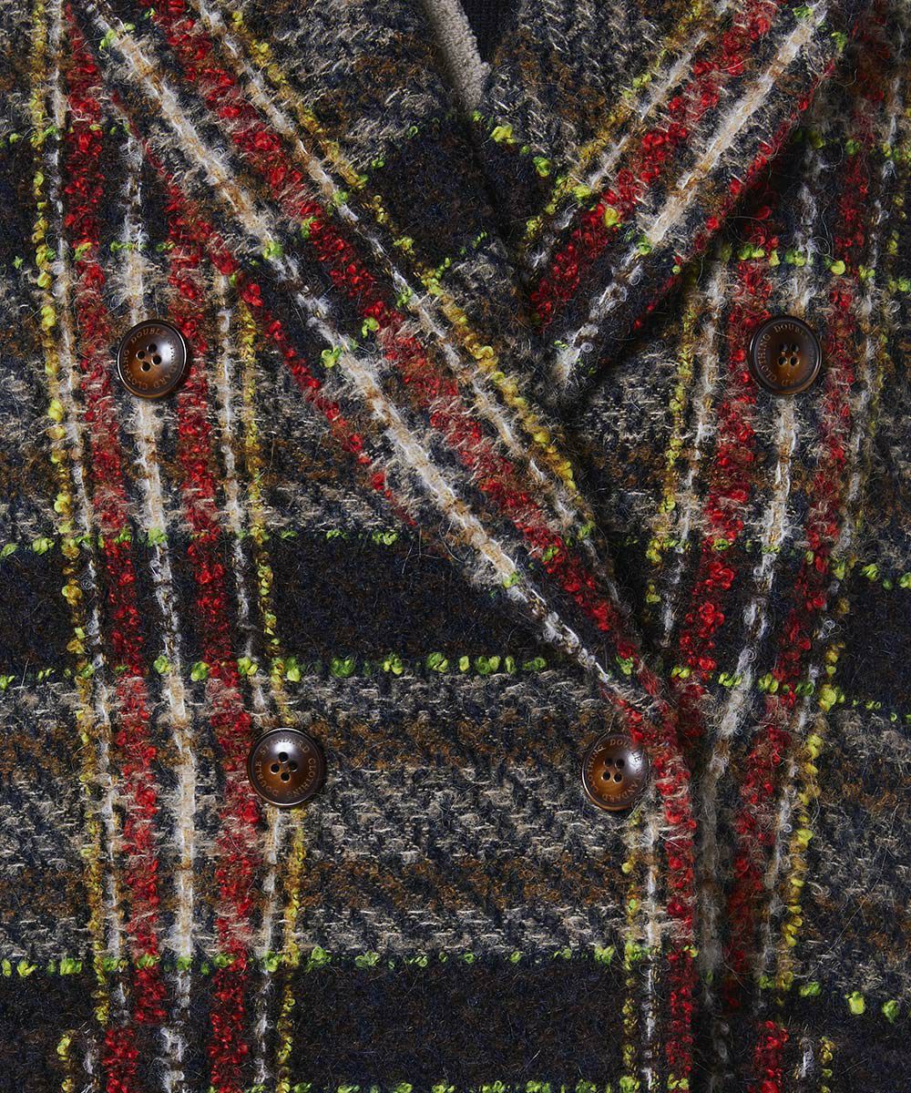 DSC / 트위드 체크 자켓