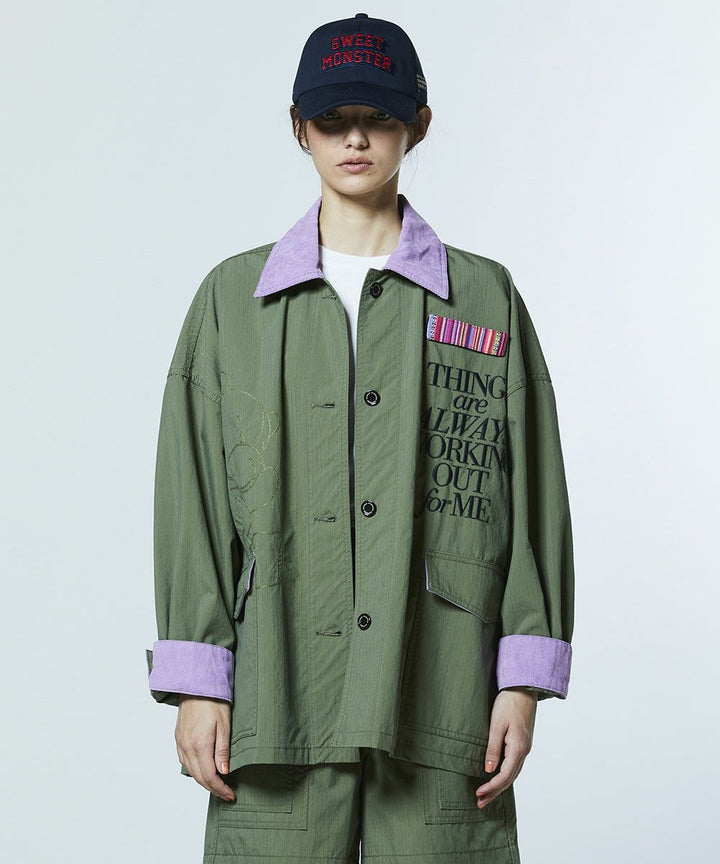 DSC / 빅 실루엣 밀리터리 자켓