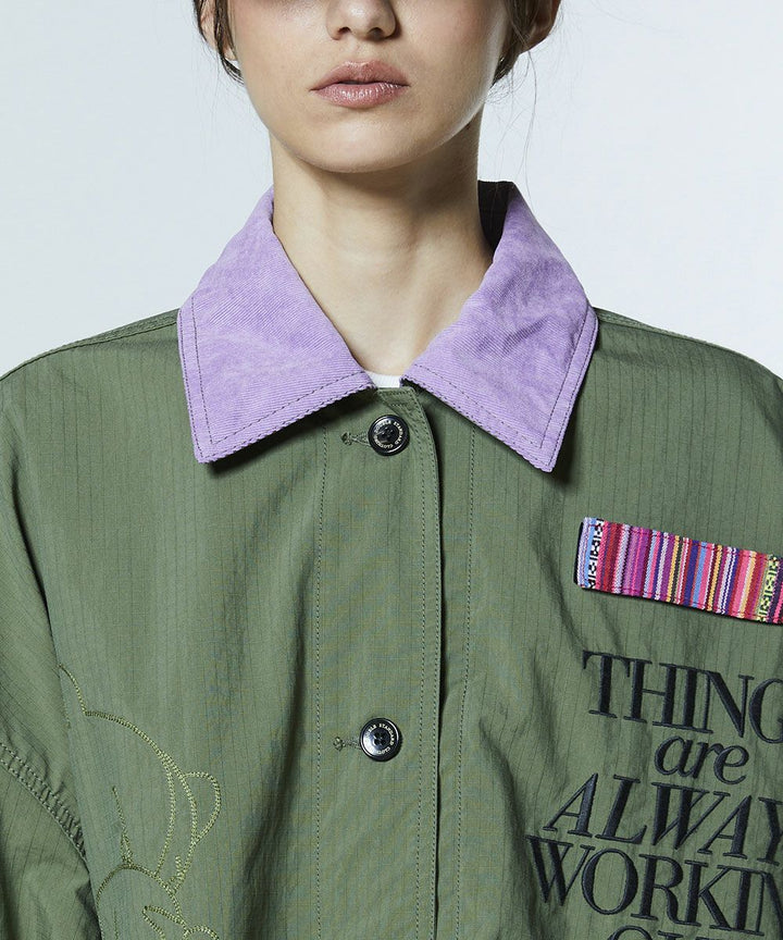 DSC / 빅 실루엣 밀리터리 자켓