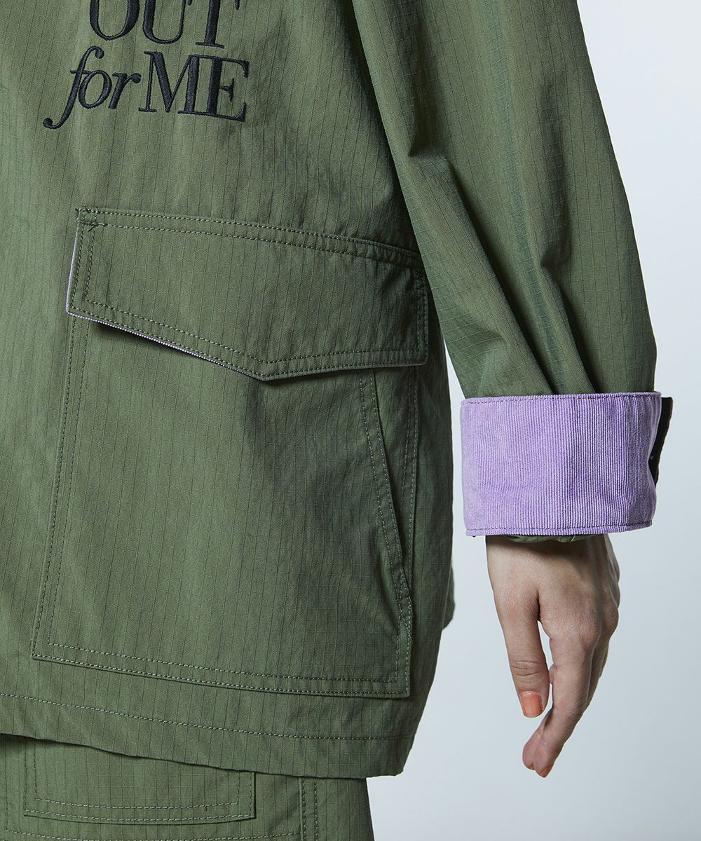 DSC / 빅 실루엣 밀리터리 자켓