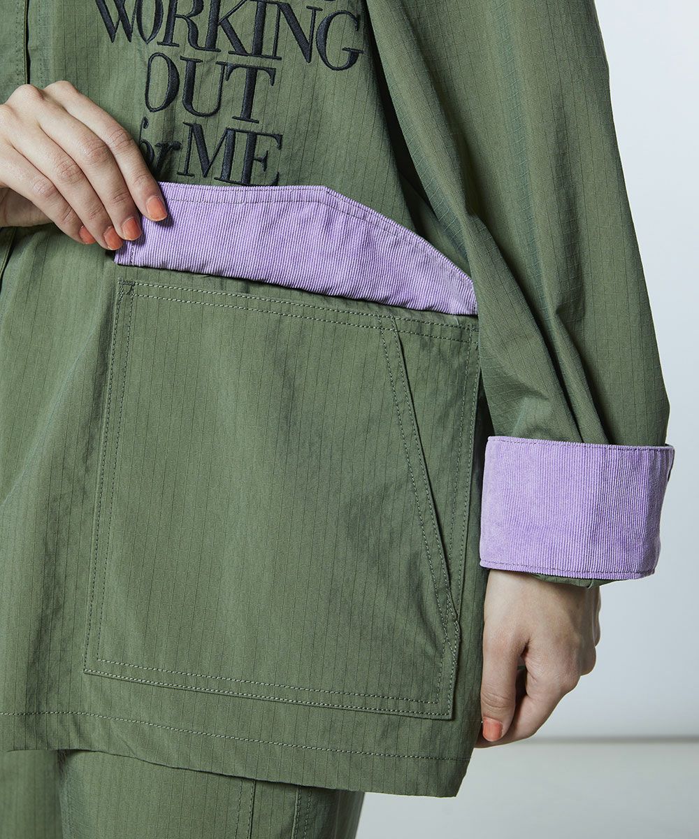 DSC / 빅 실루엣 밀리터리 자켓