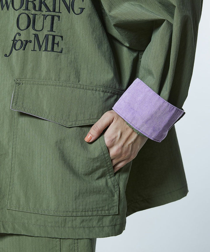 DSC / 빅 실루엣 밀리터리 자켓