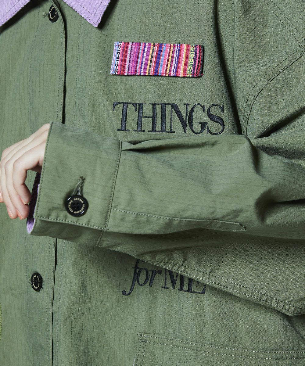 DSC / 빅 실루엣 밀리터리 자켓