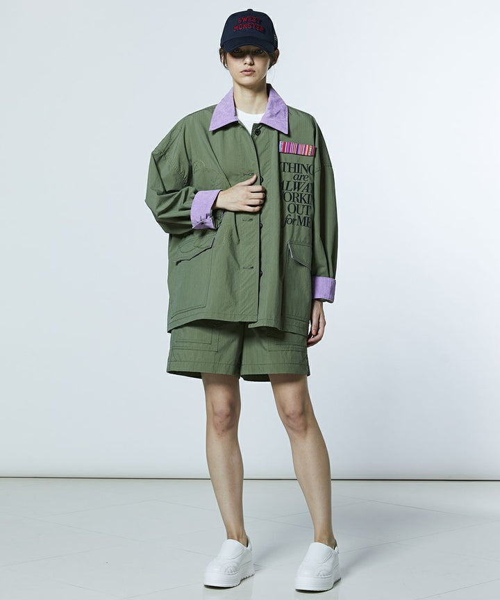 DSC / 빅 실루엣 밀리터리 자켓