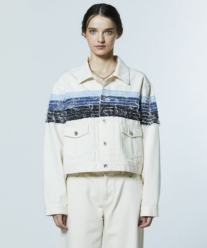 DSC / 12.5oz 그라데이션 데님 자켓