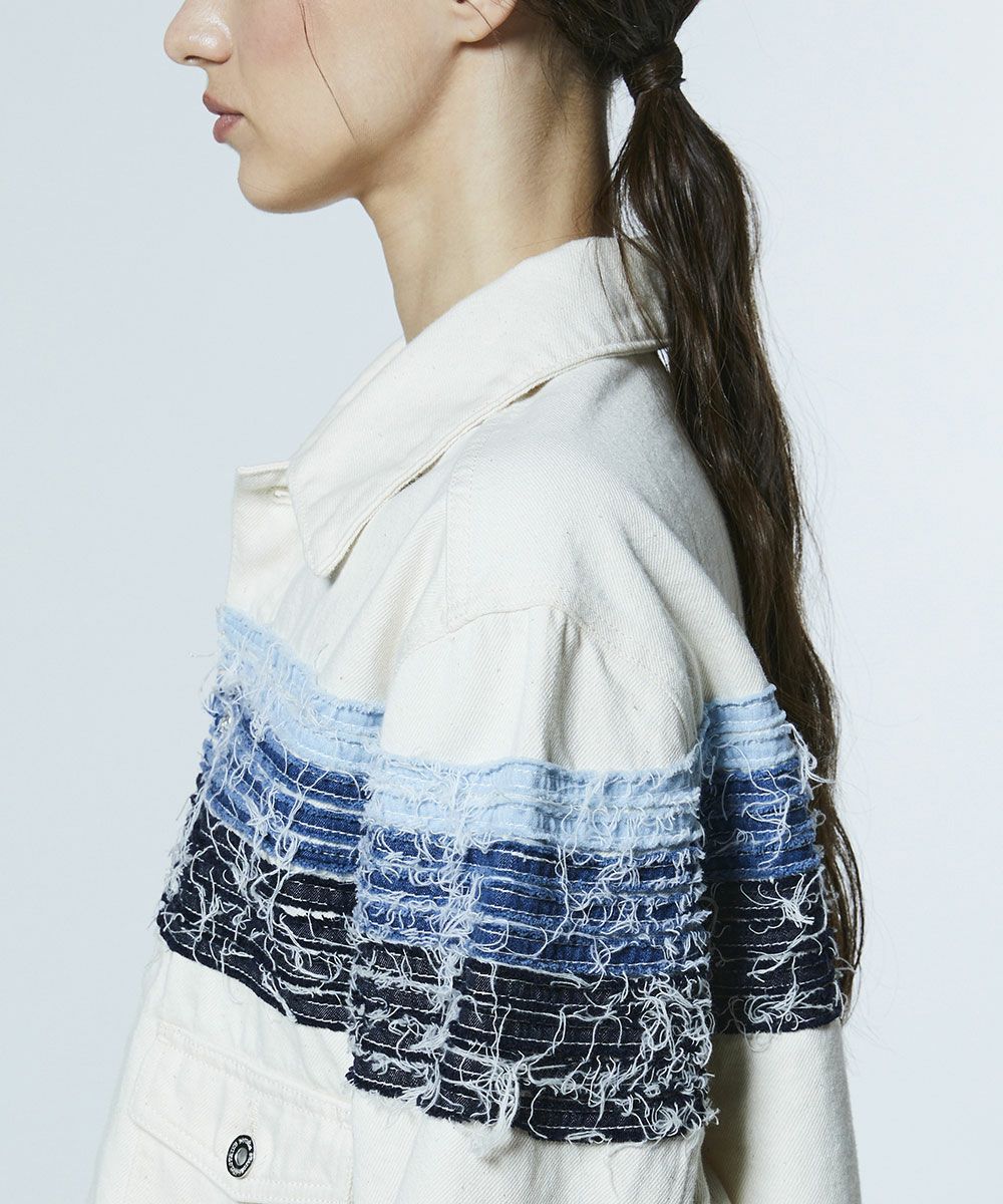 DSC / 12.5oz 그라데이션 데님 자켓