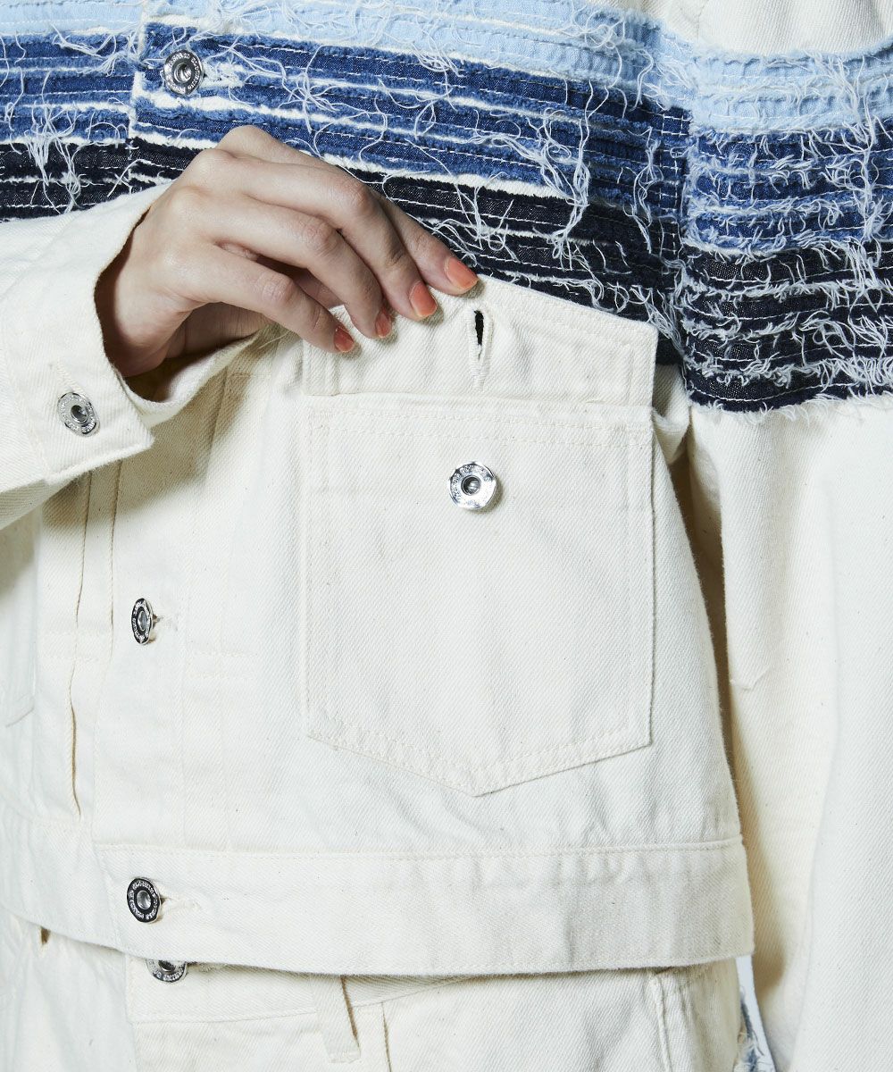 DSC / 12.5oz 그라데이션 데님 자켓