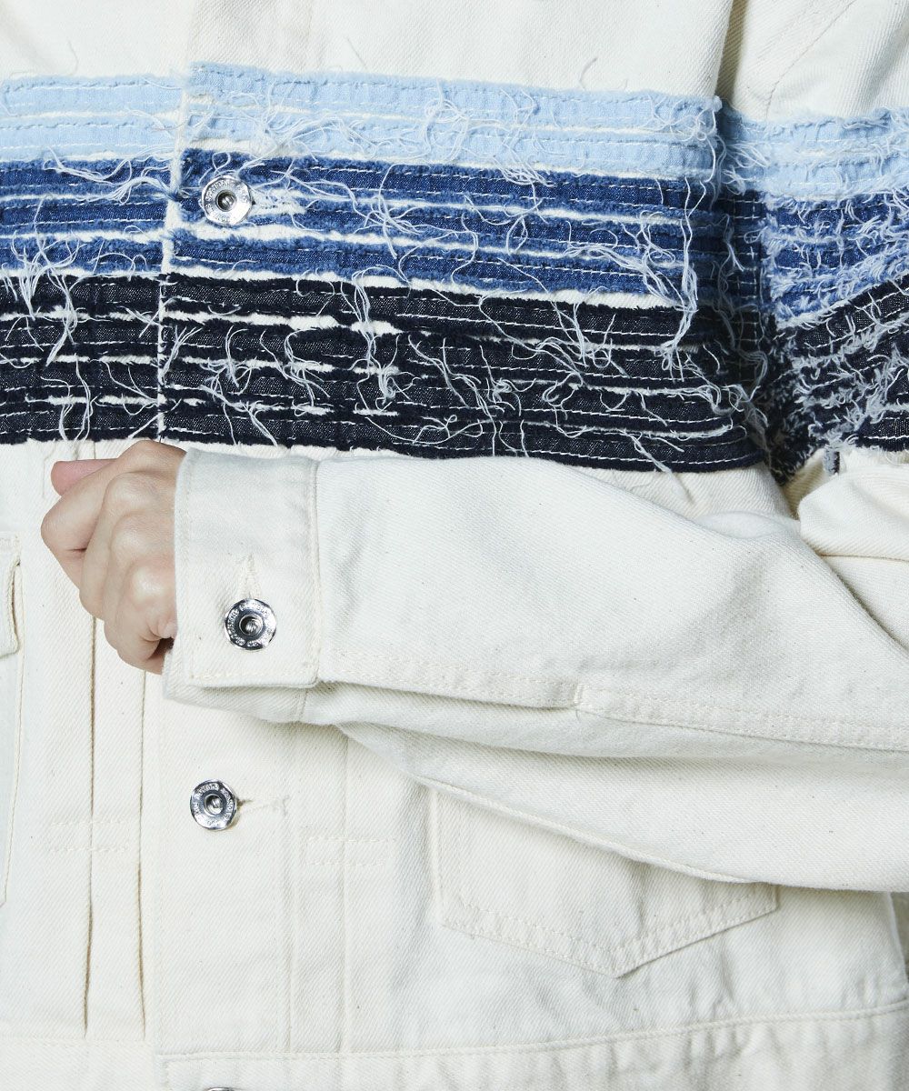 DSC / 12.5oz 그라데이션 데님 자켓