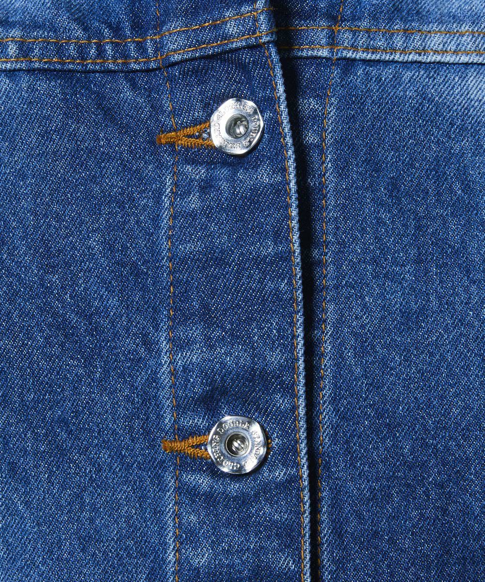 DSC / 12.5oz 유즈드 체크 데님 자켓