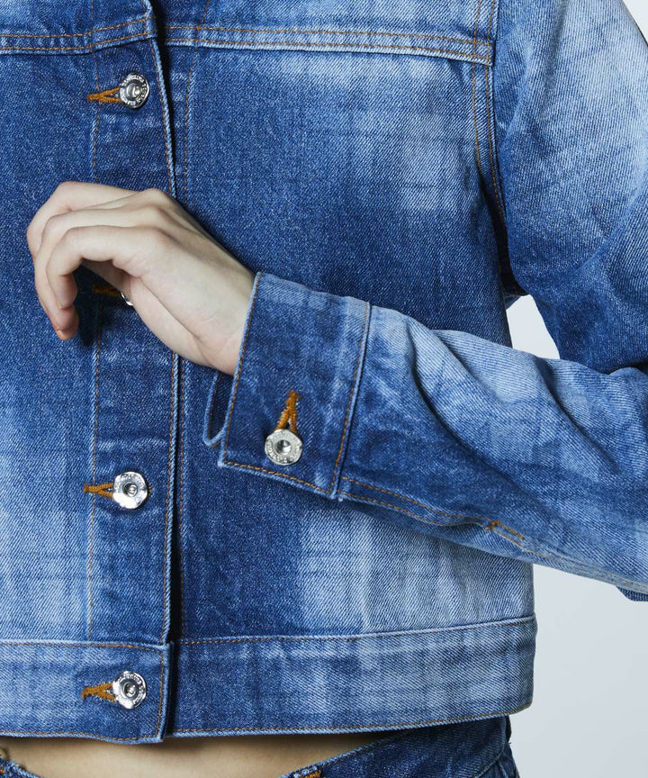 DSC / 12.5oz 유즈드 체크 데님 자켓