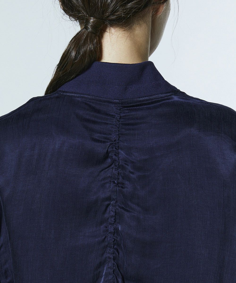 DSC / 새틴 워셔 블루종