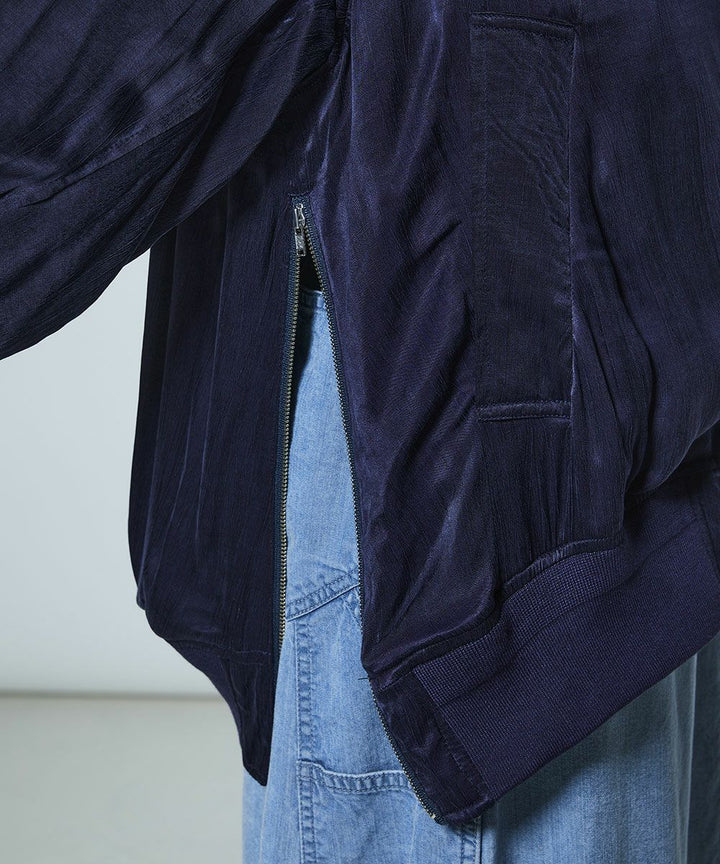 DSC / 새틴 워셔 블루종