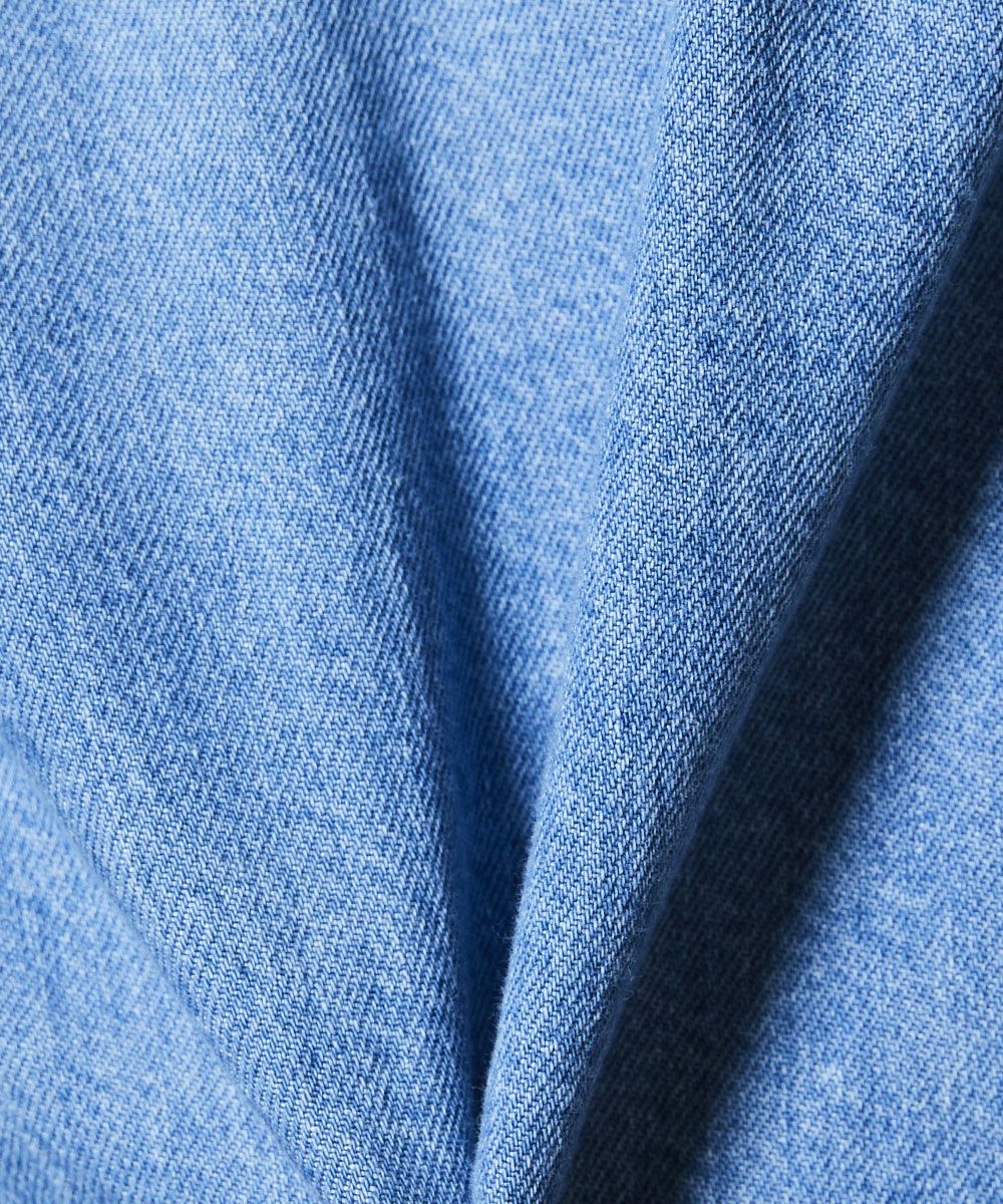 DSC / 코튼 데님 프릴 자켓