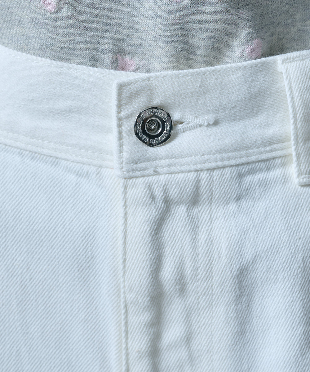 DSC / 12oz 와이드 화이트 데님팬츠(OUTLET)