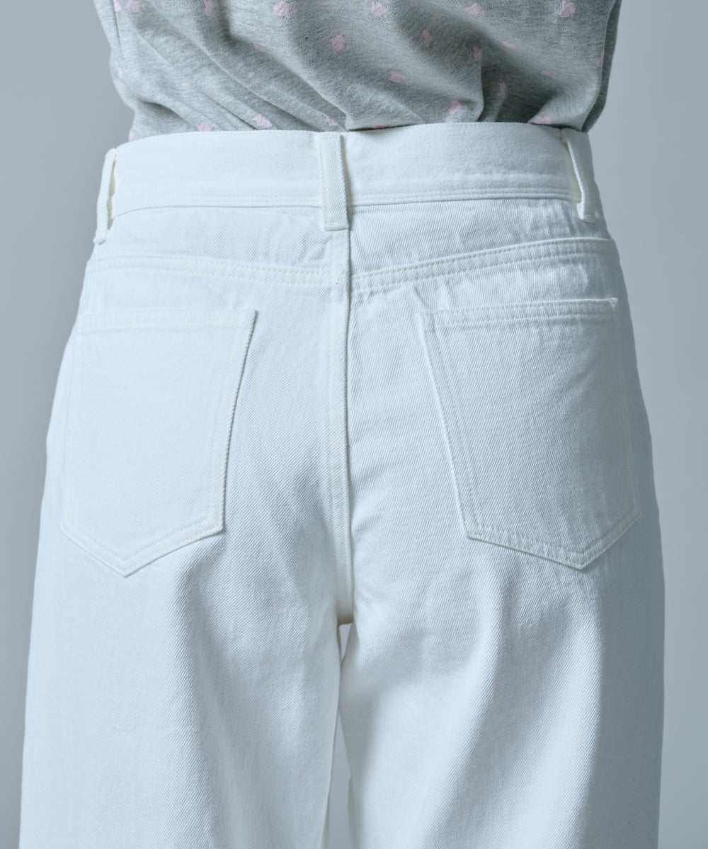 DSC / 12oz 와이드 화이트 데님팬츠(OUTLET)