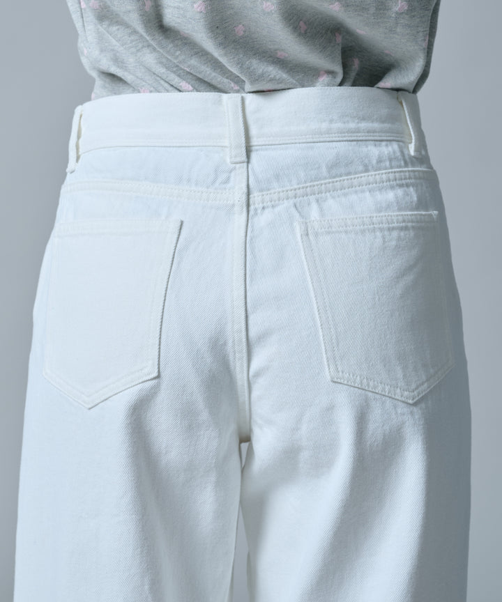 DSC / 12oz 와이드 화이트 데님팬츠(OUTLET)