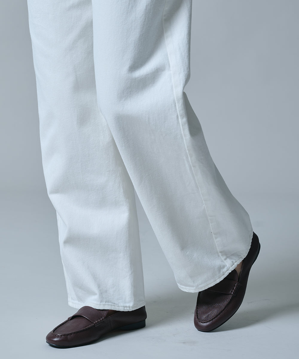 DSC / 12oz 와이드 화이트 데님팬츠(OUTLET)