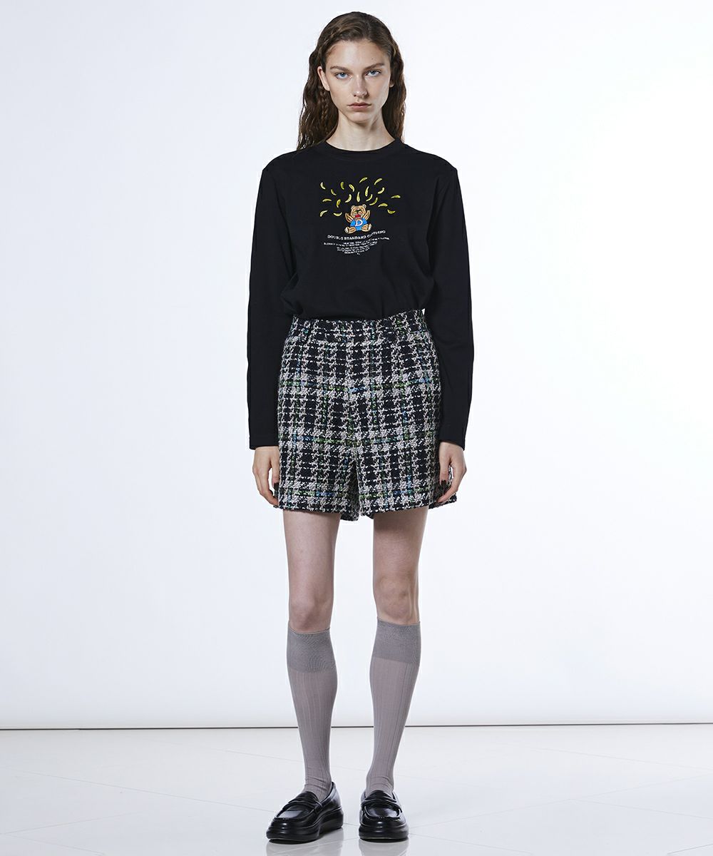 DSC / MIX트위드 쇼트팬츠