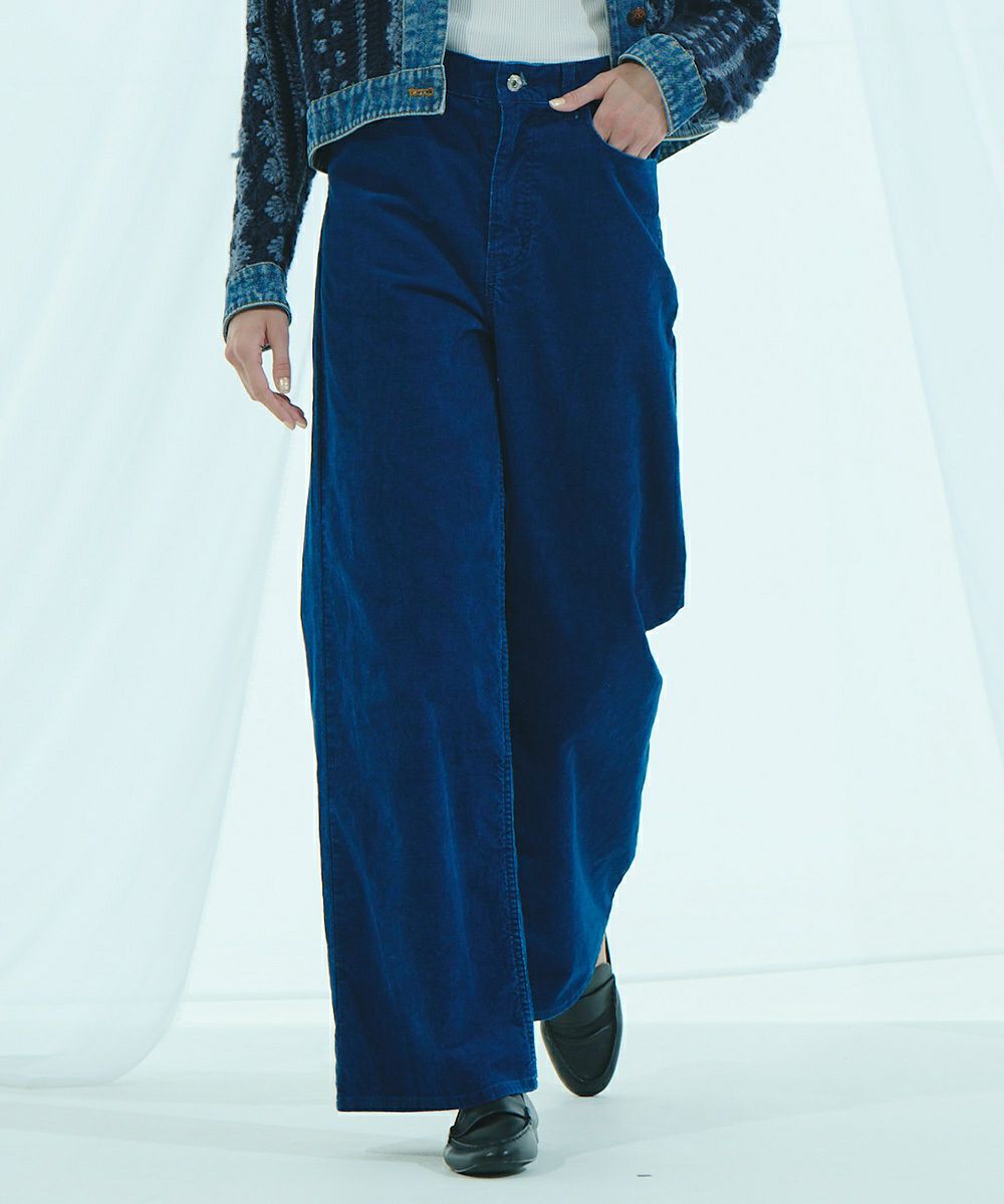 DSC / 인디고 코듀로이 팬츠