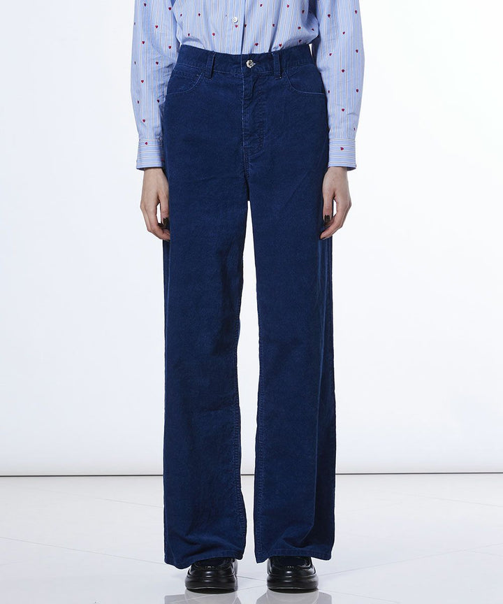 DSC / 인디고 코듀로이 팬츠