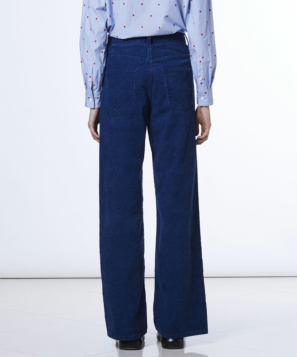 DSC / 인디고 코듀로이 팬츠