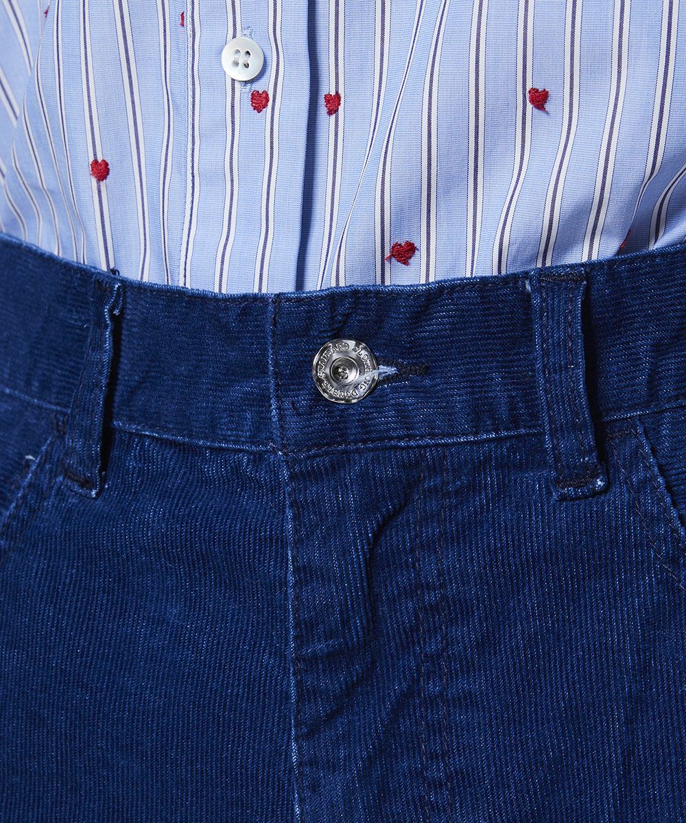 DSC / 인디고 코듀로이 팬츠