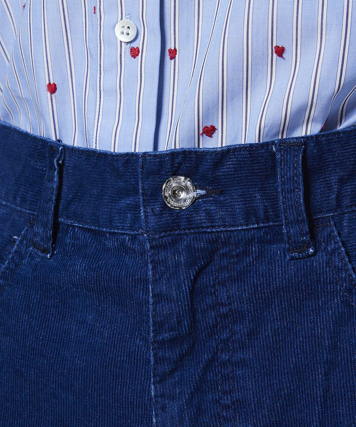 DSC / 인디고 코듀로이 팬츠