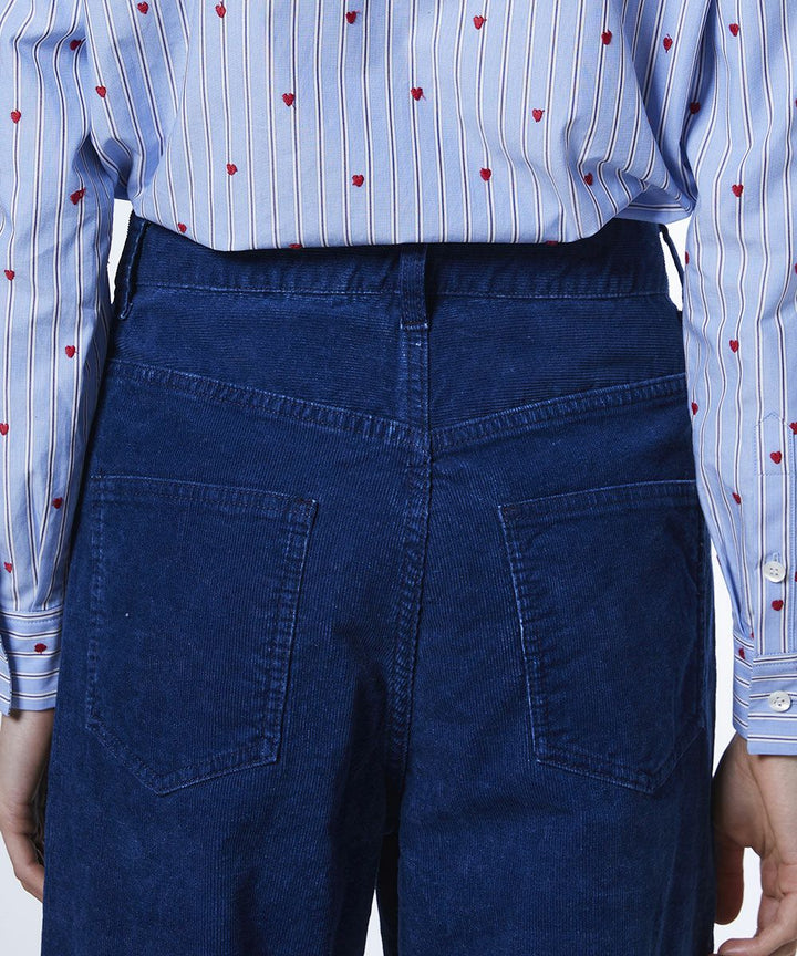 DSC / 인디고 코듀로이 팬츠