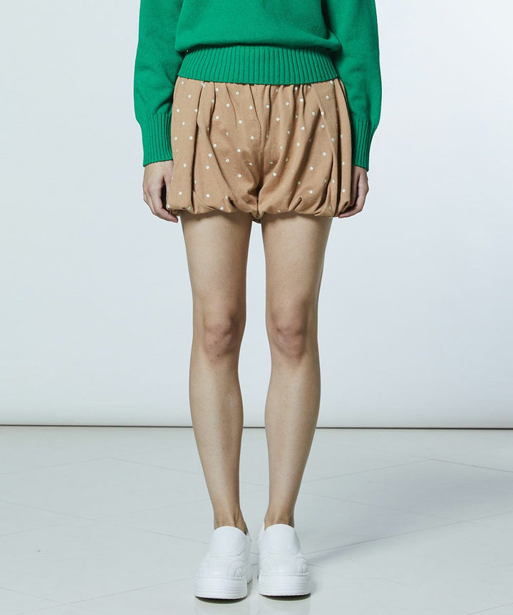 DSC / 울 천축 도트 쇼트 팬츠