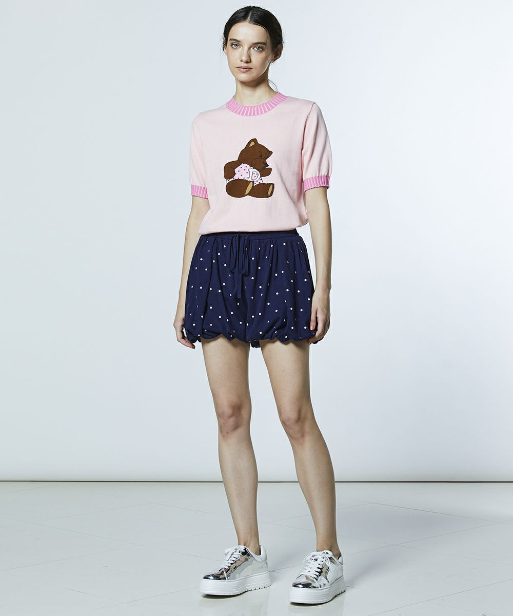 DSC / 울 천축 도트 쇼트 팬츠