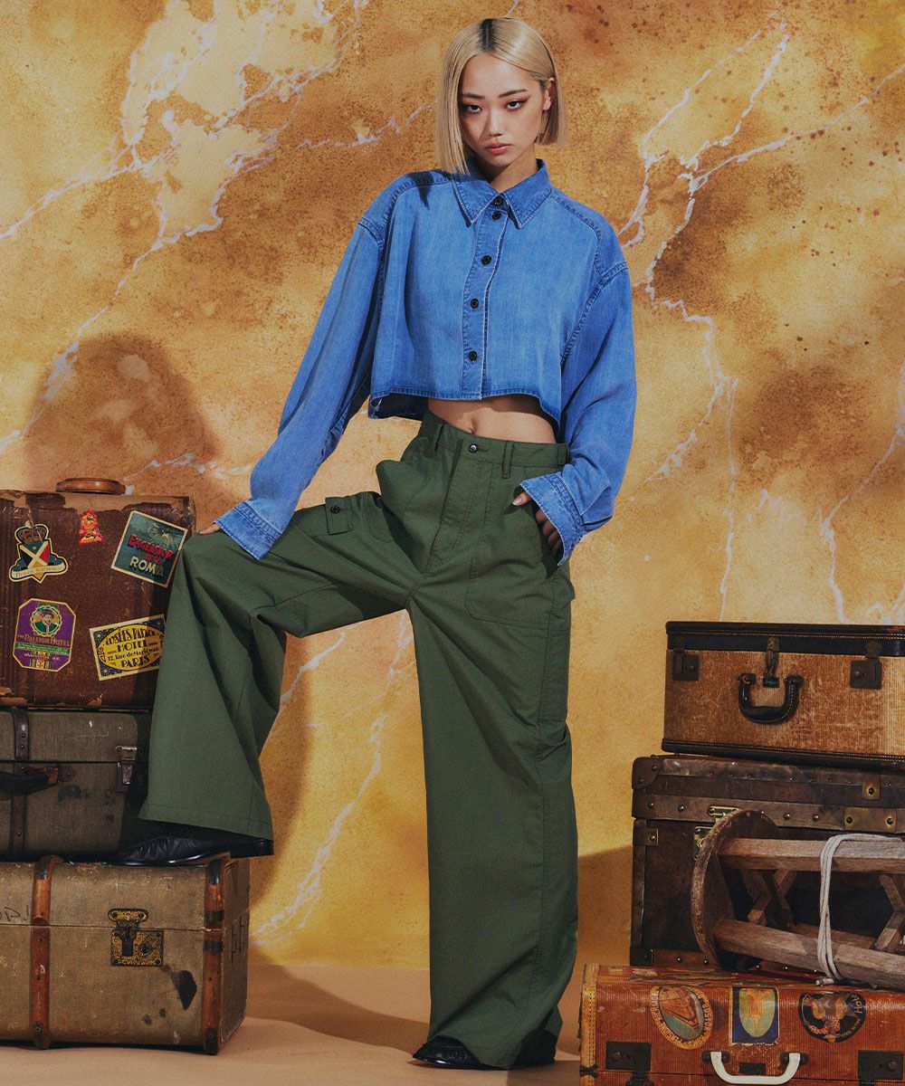 DSC / 립스톱 카고 팬츠