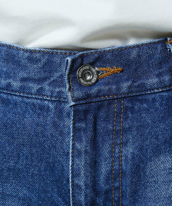 DSC / 12.5oz 유즈드 체크 데님 팬츠