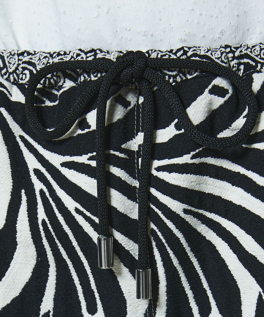 DSC / 페이즐리 자가드 쇼트팬츠