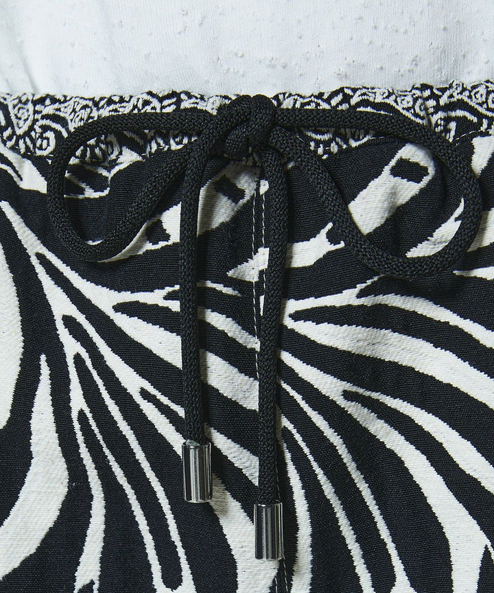 DSC / 페이즐리 자가드 쇼트팬츠