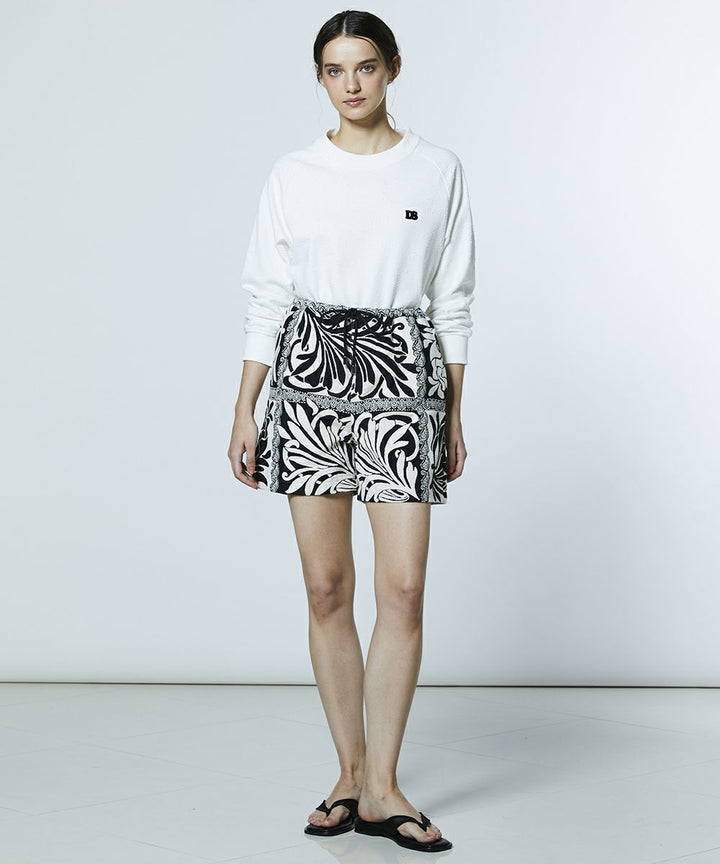 DSC / 페이즐리 자가드 쇼트팬츠