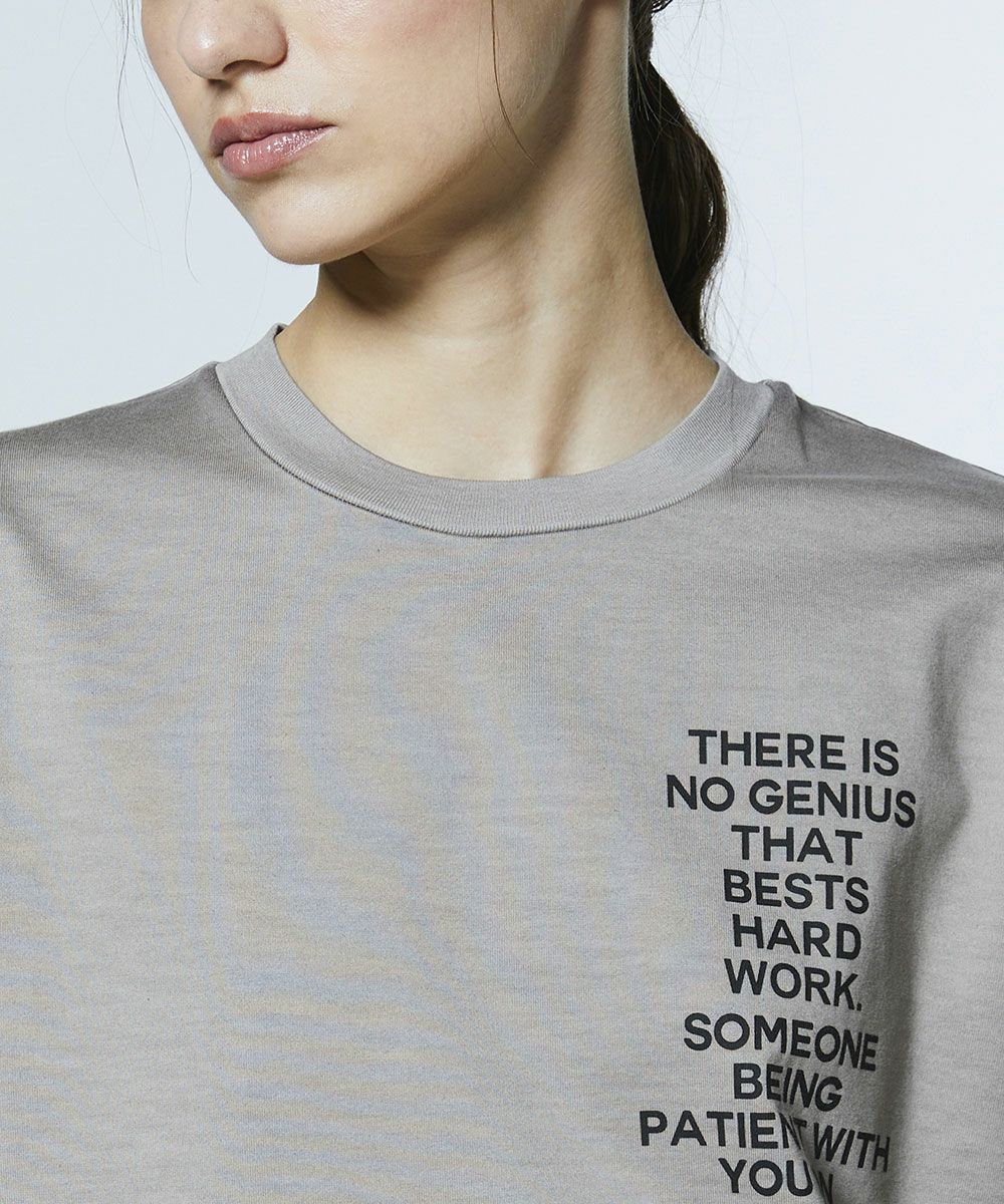 DSC / 플라워 백 프린트 빈티지 T셔츠