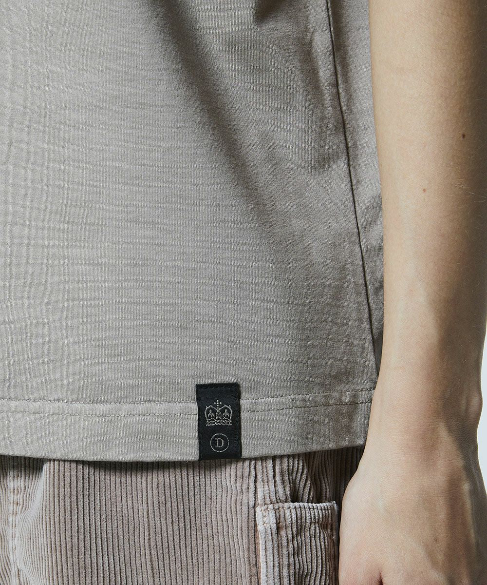 DSC / 플라워 백 프린트 빈티지 T셔츠