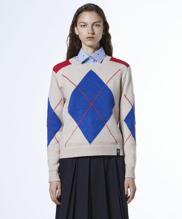 DSC / 아가일 볼륨 니트