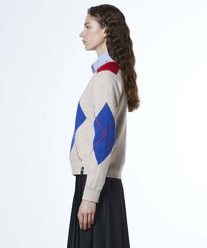 DSC / 아가일 볼륨 니트