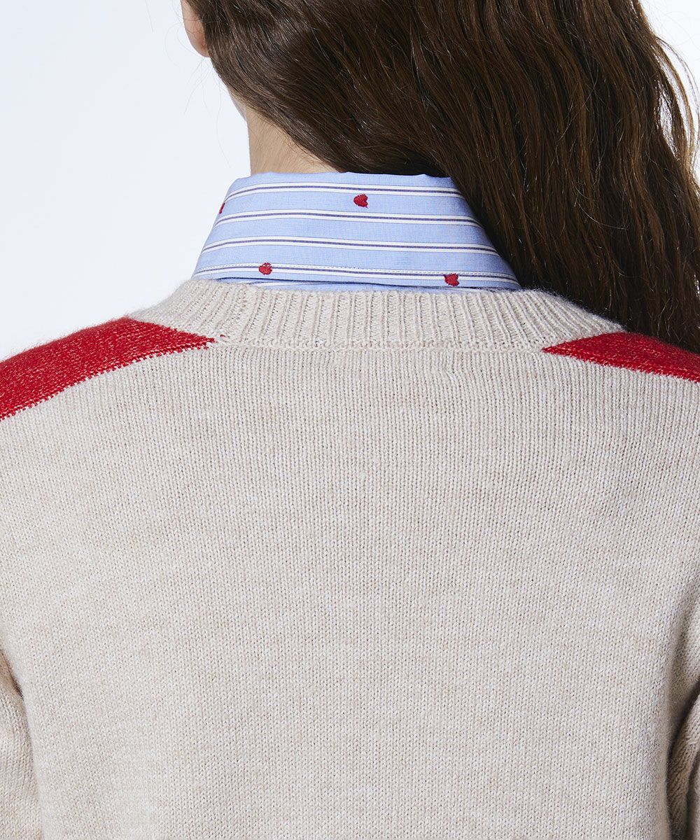 DSC / 아가일 볼륨 니트