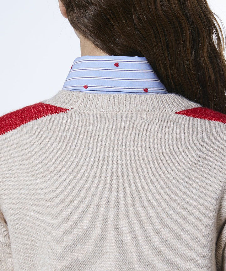 DSC / 아가일 볼륨 니트